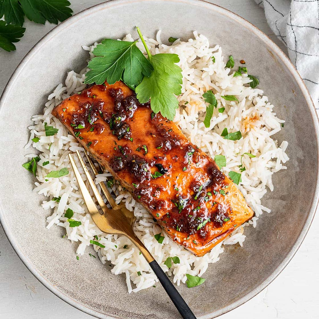 Honey Glazed Salmon