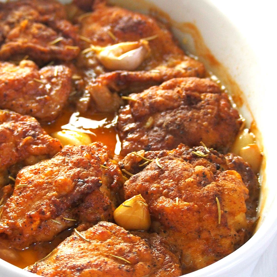 Rosemary Chicken with Garlic