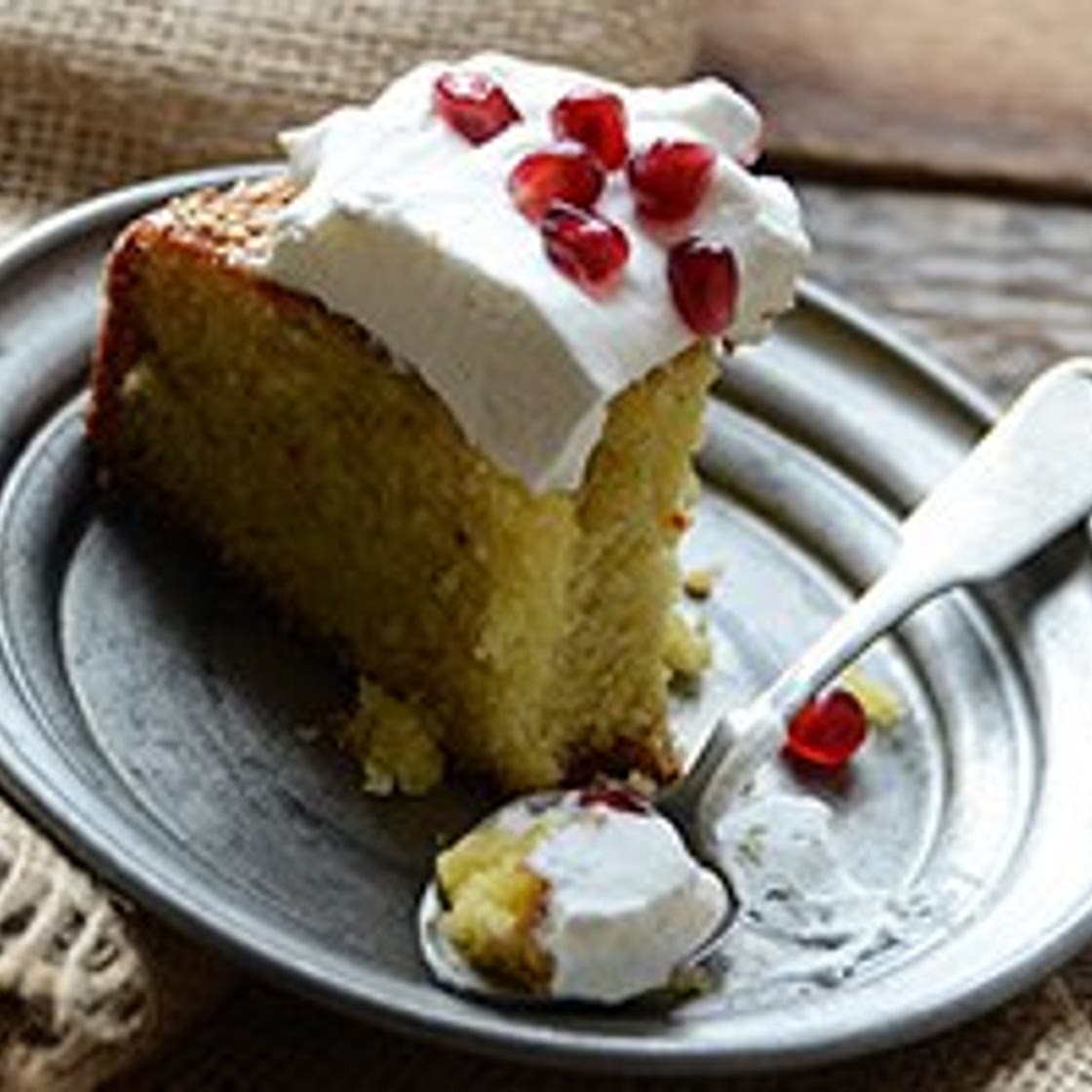 Cardamom Saffron Cake {Inspired by the Kuwaiti Cake Qors Oqaily}