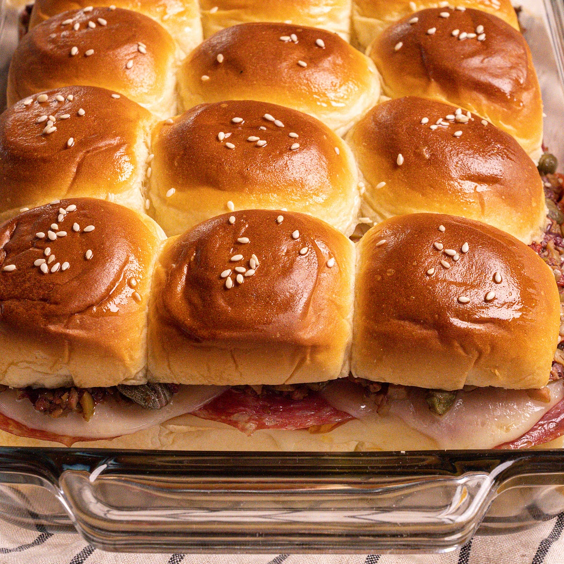 Muffuletta Sliders