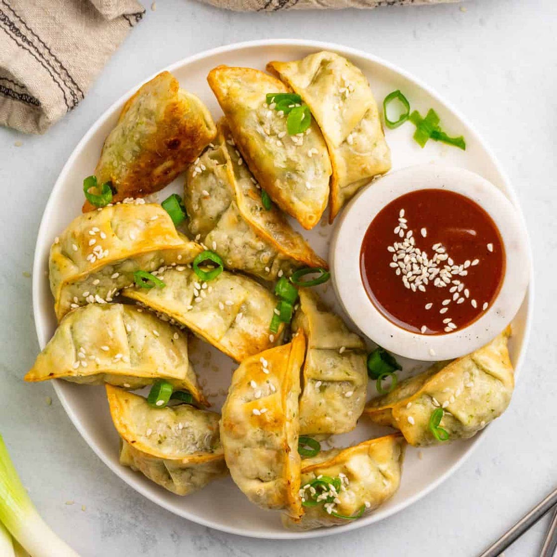 Mini Wontons in Air Fryer