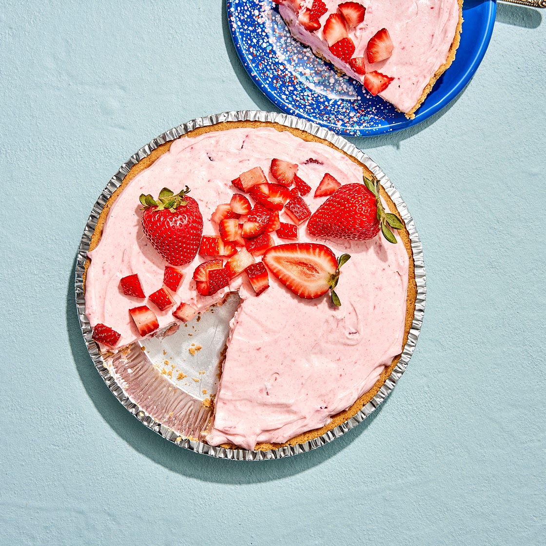 Strawberry Cheesecake Pie