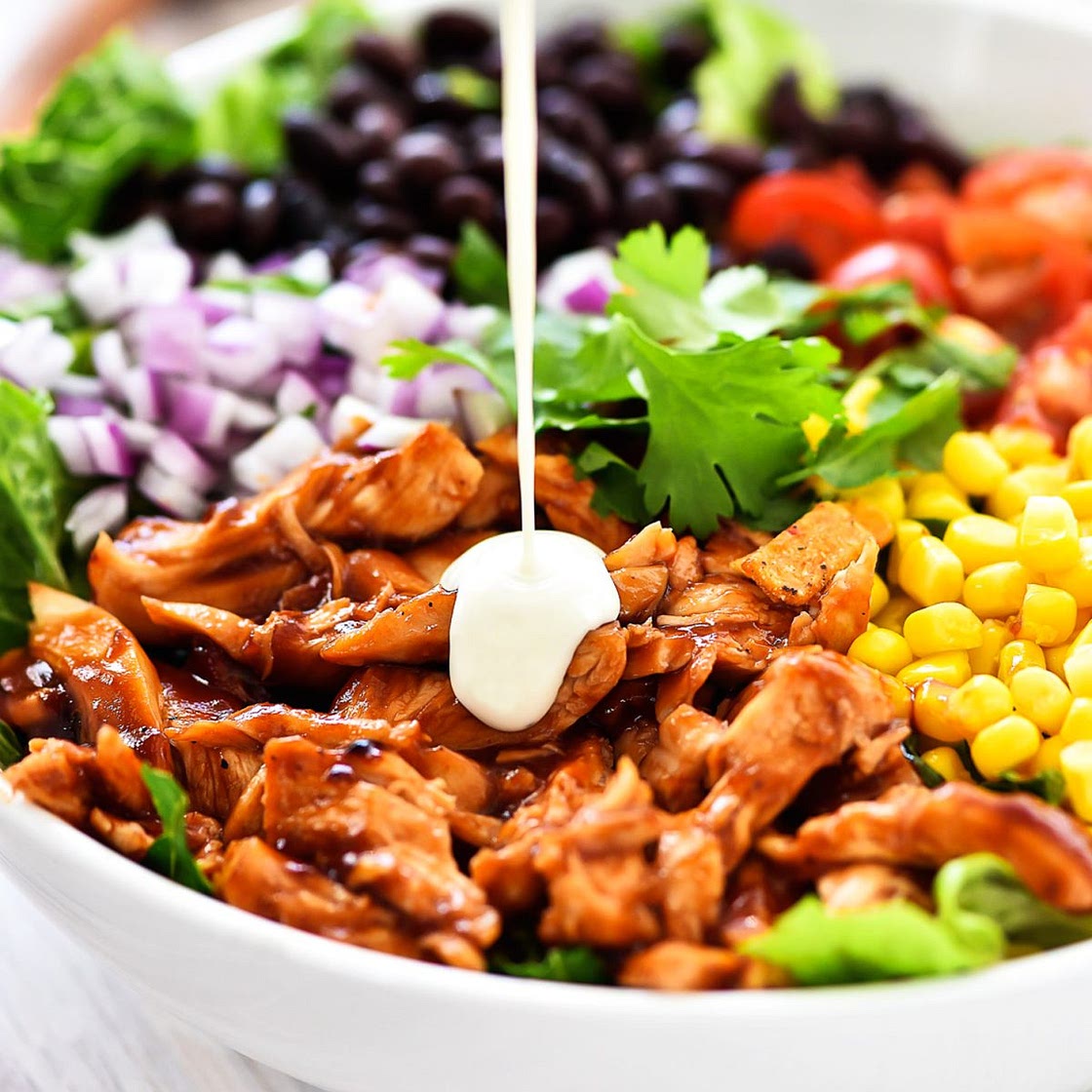 BBQ Chicken Salad