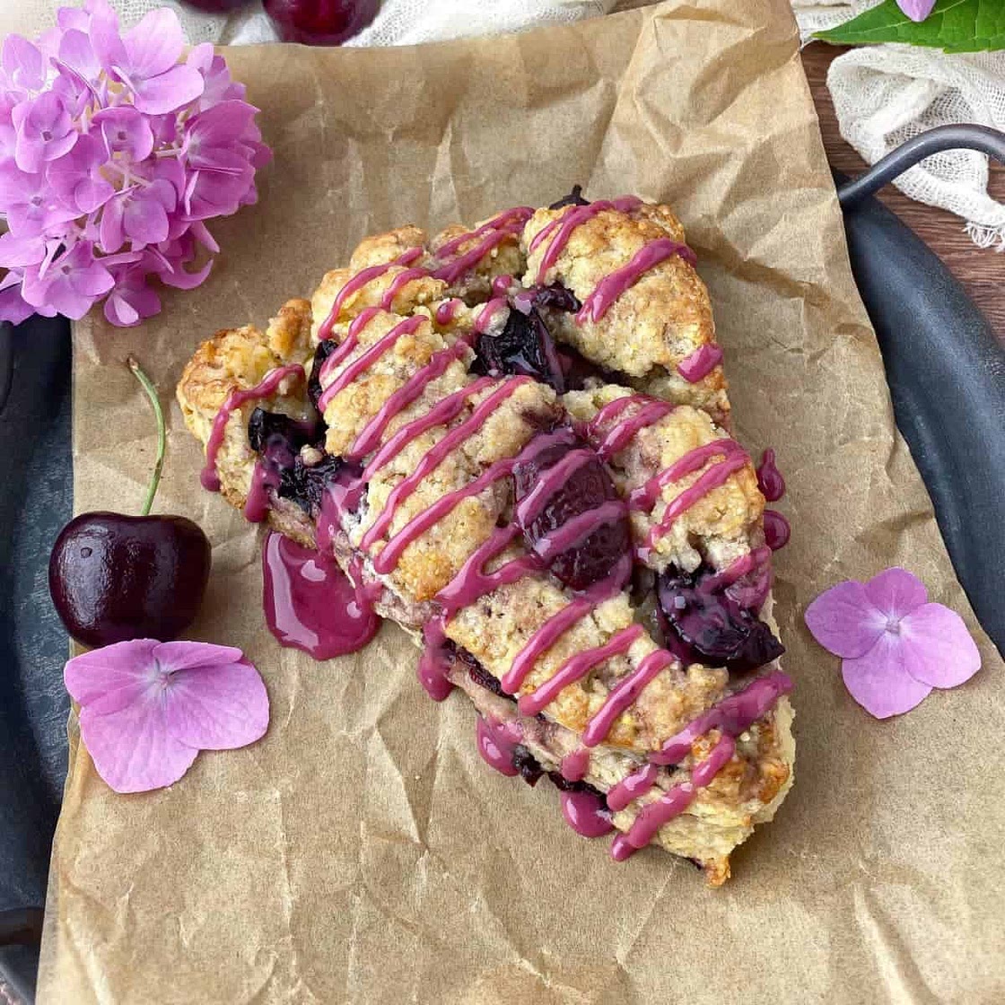 Cherry Scones