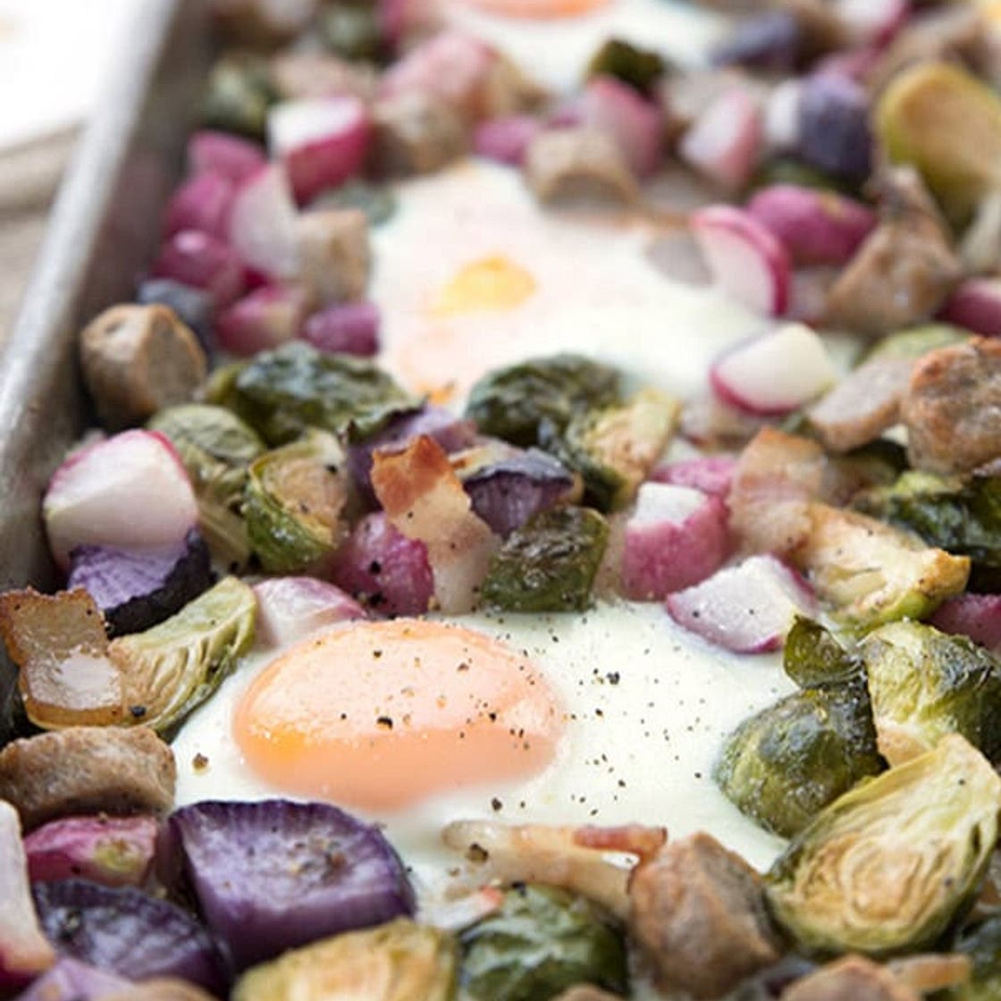 Keto Sheet Pan Breakfast