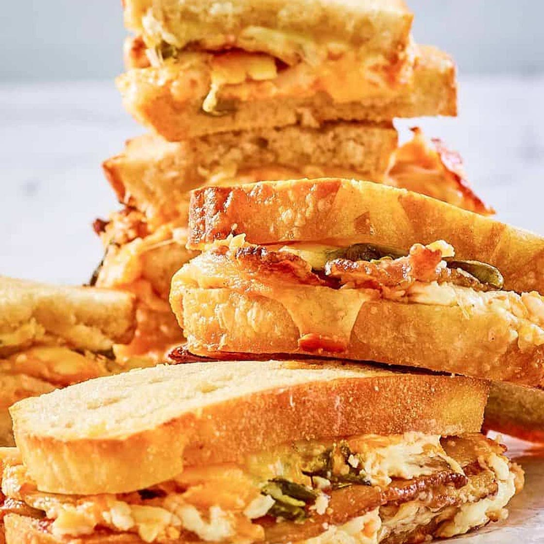 Jalapeno Popper Grilled Cheese