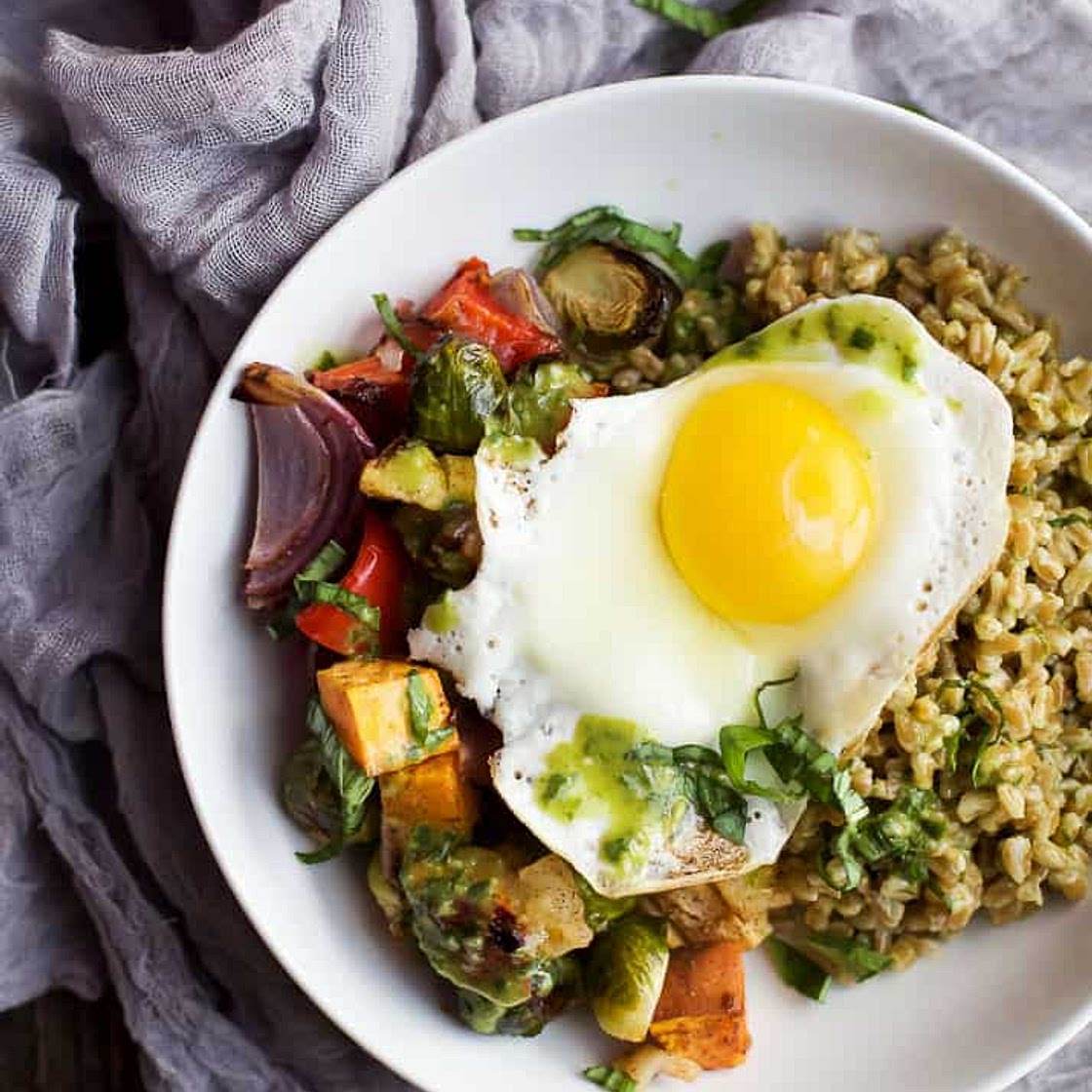 Harvest Roasted Vegetable Grain Bowl