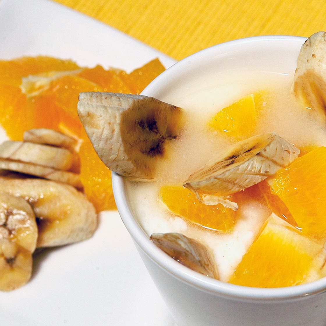 Ensalada de frutas al yogur