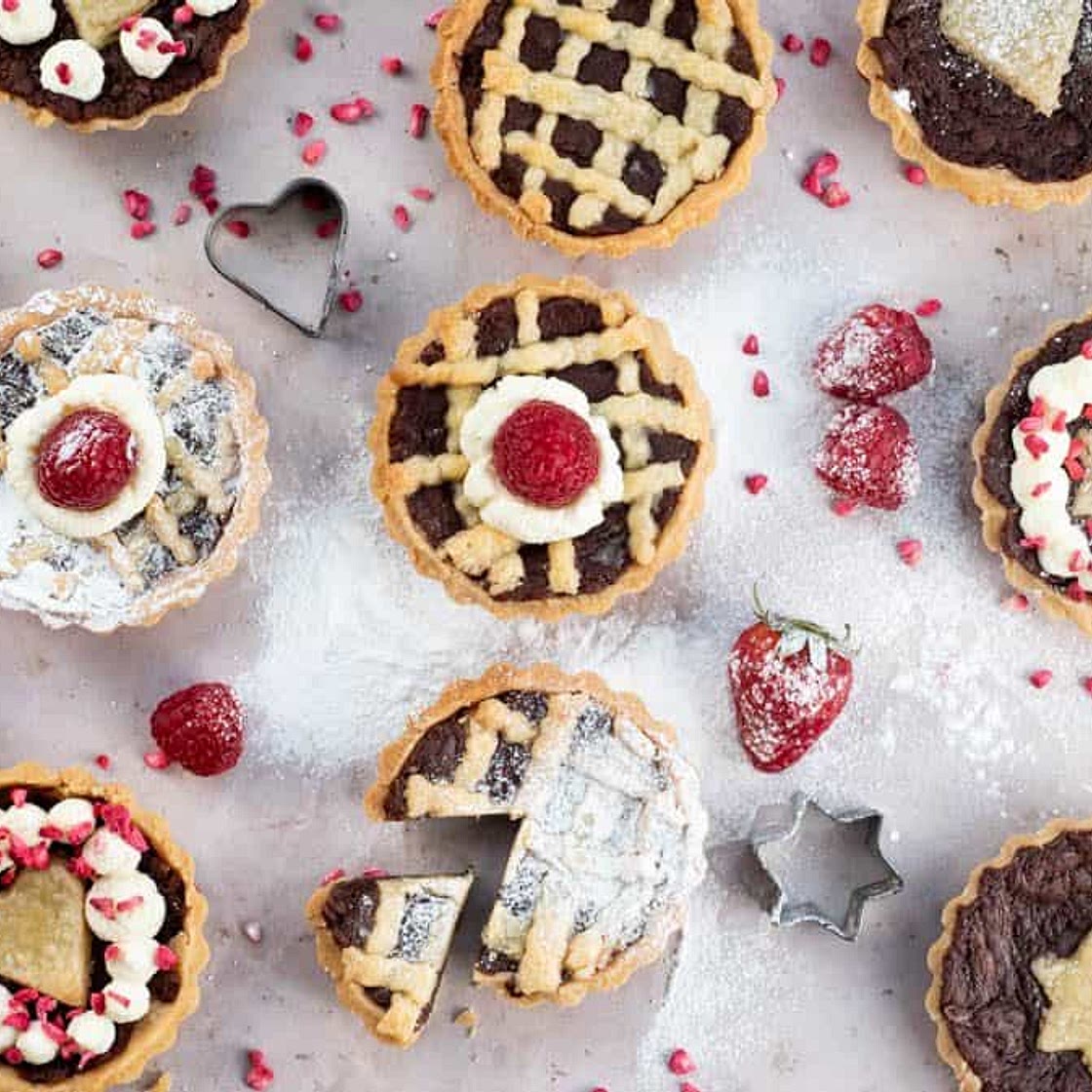 Easy Italian Nutella Tartlets Recipe With Caramel