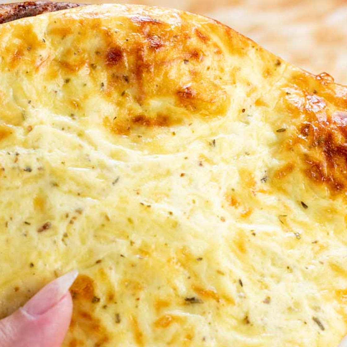 Keto Flatbread (Easy 3-Ingredient Recipe)