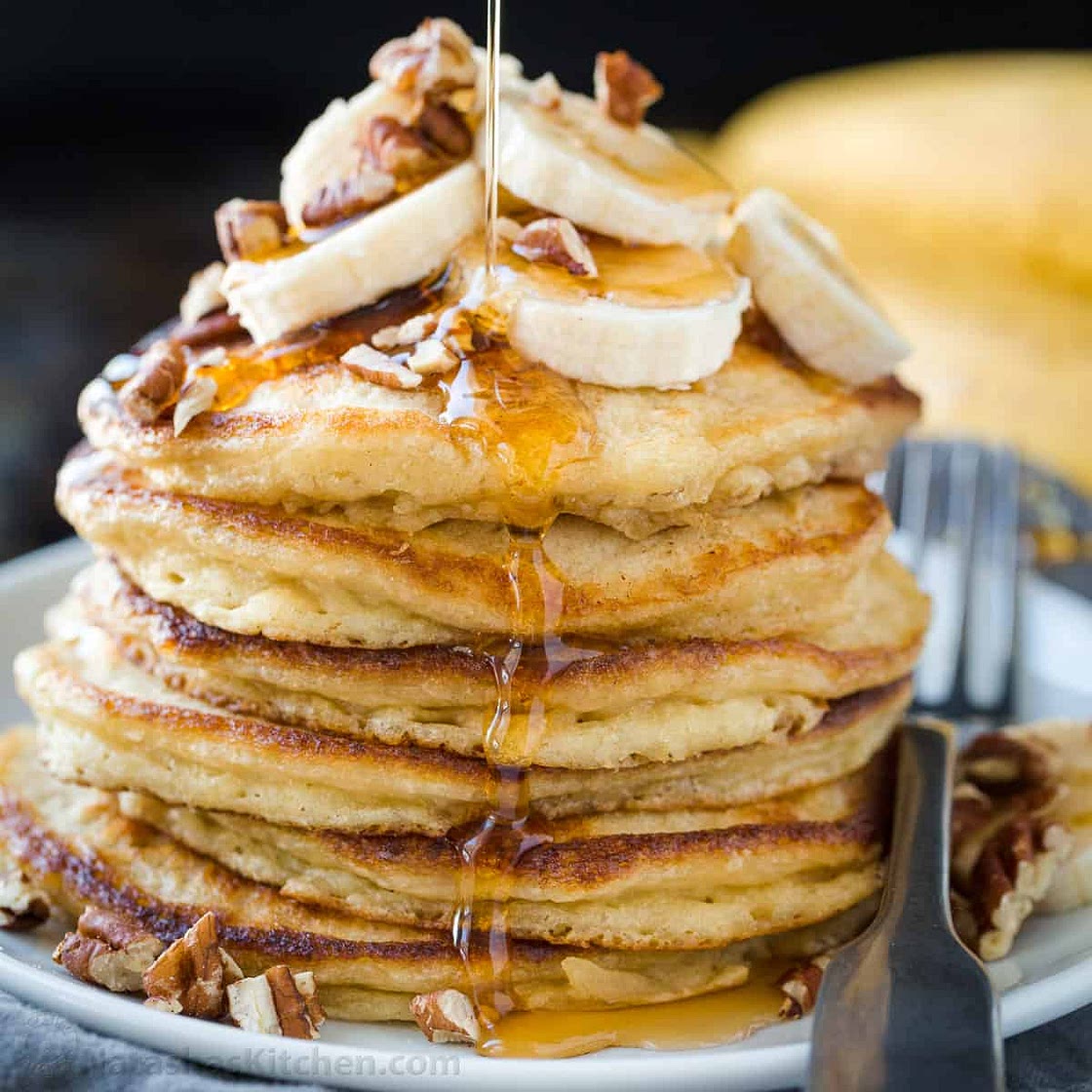 Easy Banana Pancakes Recipe
