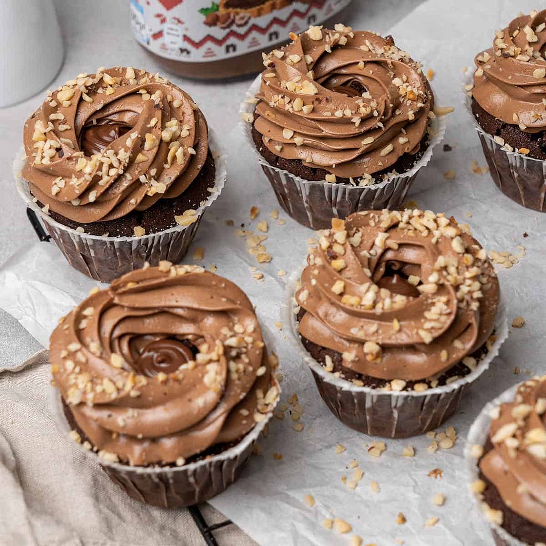 Nutella Cupcakes (VIDEO)