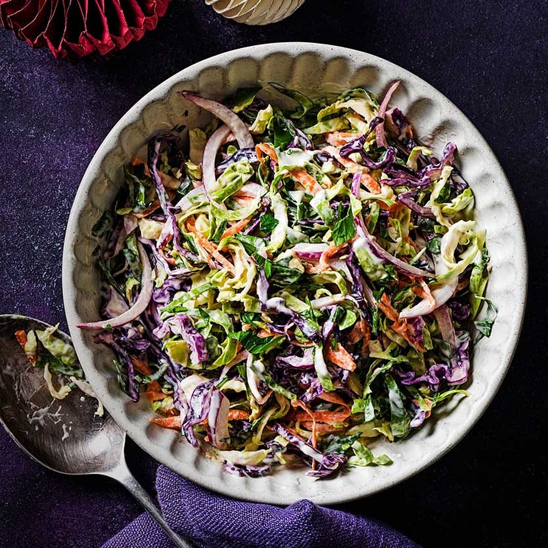 Brussels sprout slaw