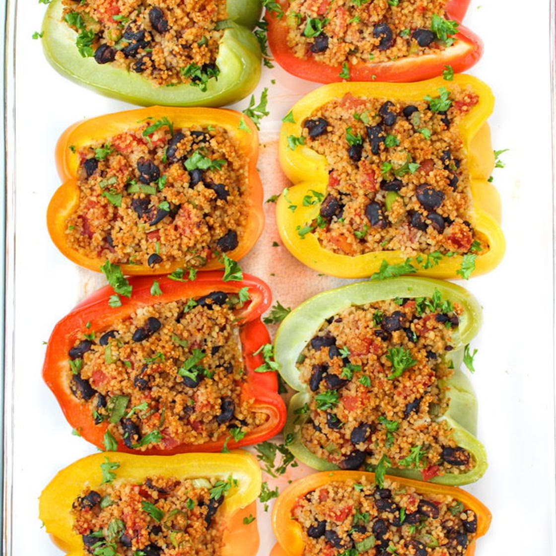 Couscous Stuffed Peppers