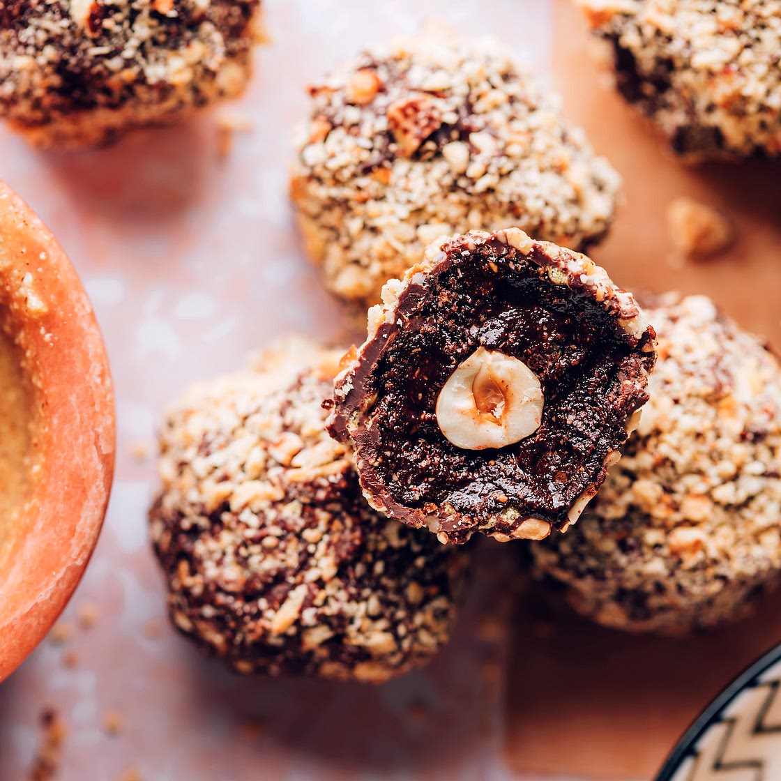 DIY Ferrero Rocher Chocolates (Vegan + GF)