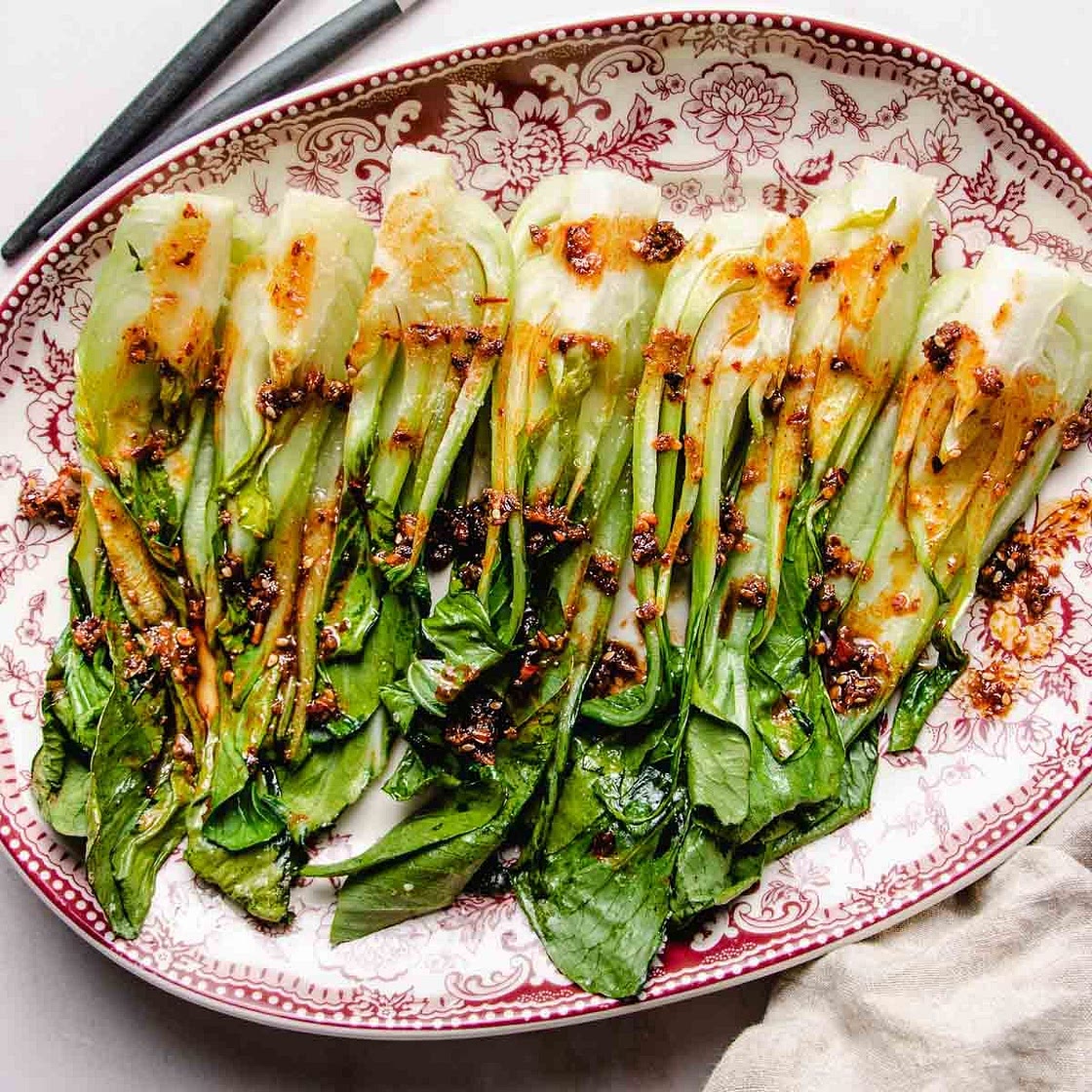 Roasted bok choy recipe