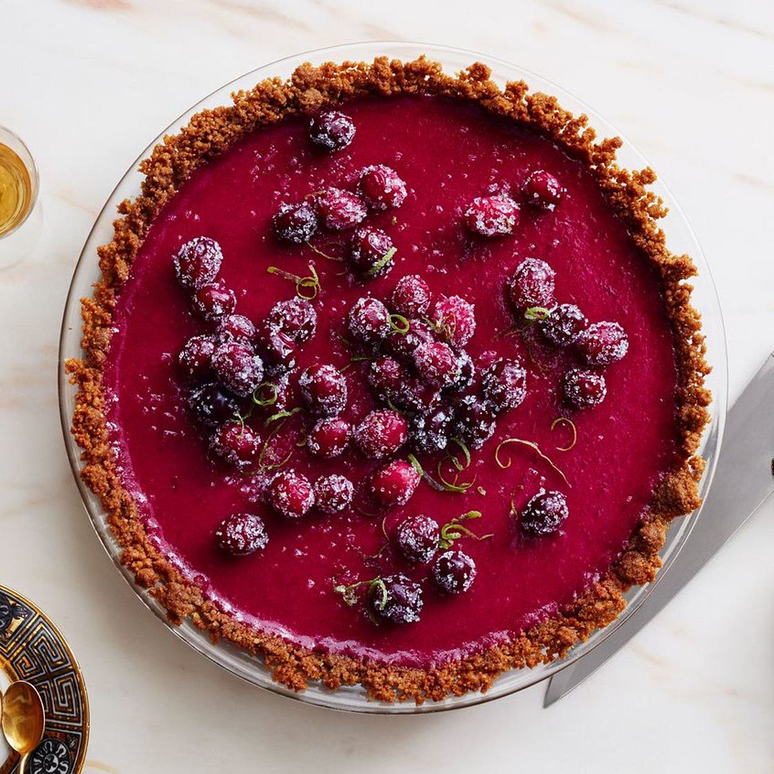 Cranberry-Lime Pie