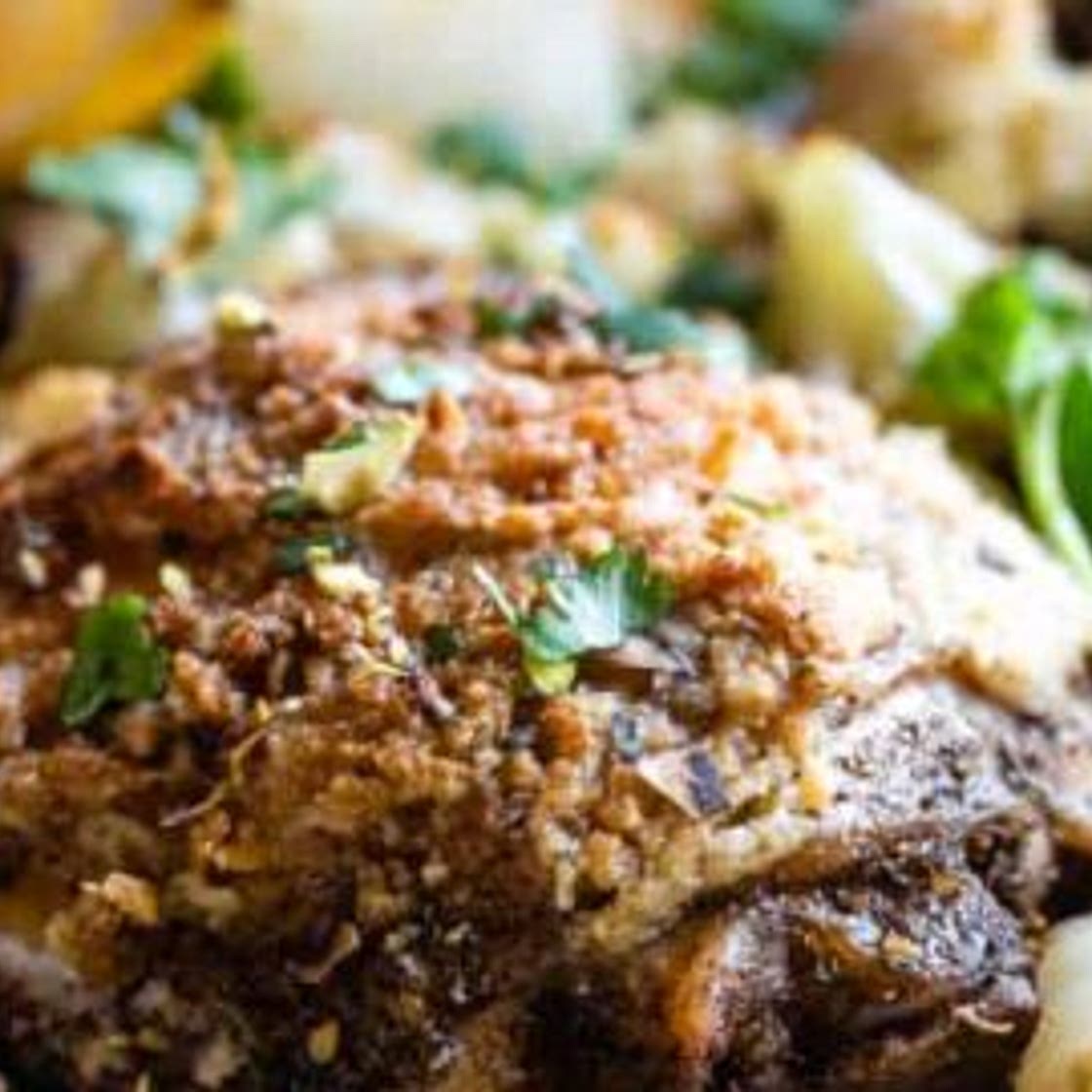 Baked Chicken Thighs (with Za’atar - Paleo)