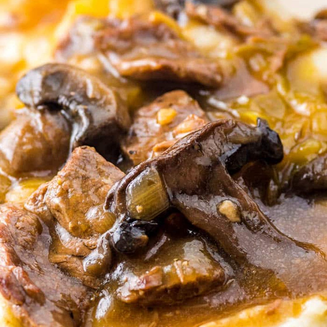 Instant Pot Beef and Mushroom Gravy