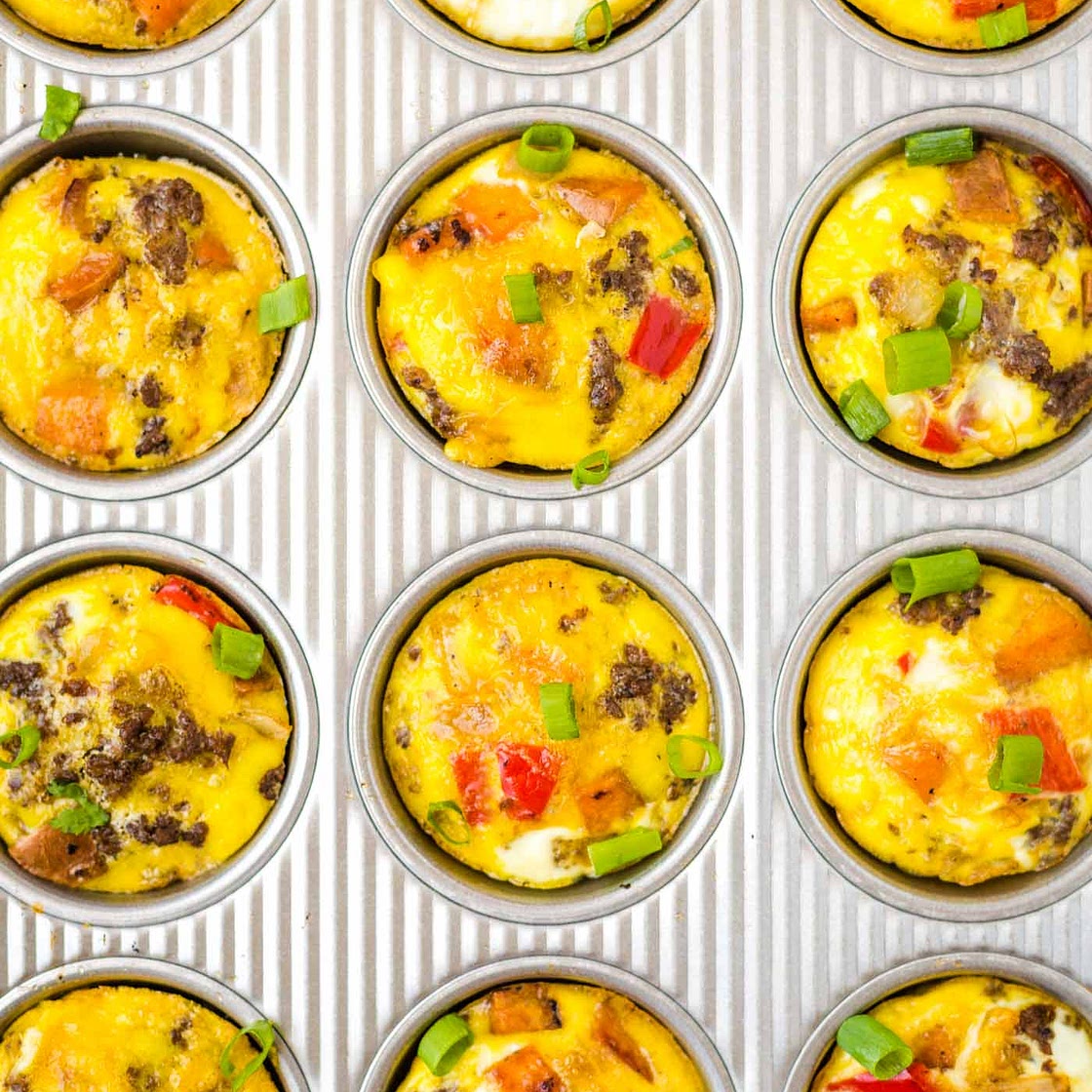 Easy Whole30 Egg Breakfast Muffins