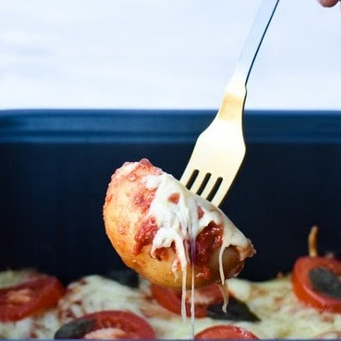 Slow Cooker Pizza Potatoes