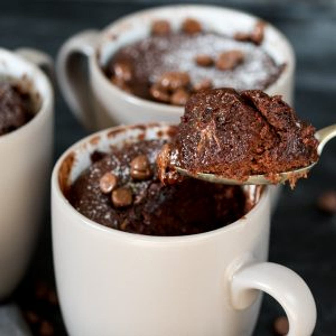 Chocolate Caramel Mug Cake - The Perfect Dessert For One