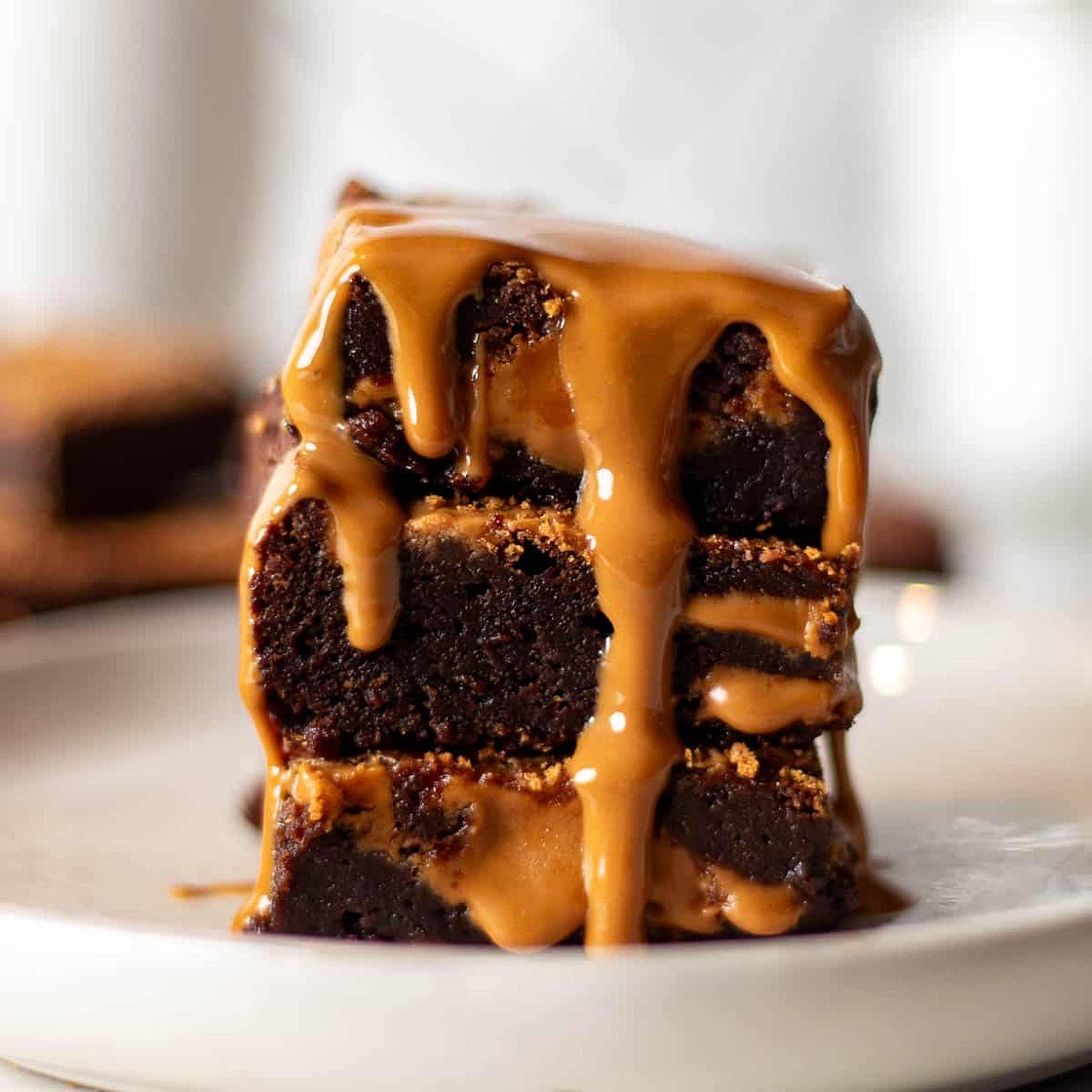 Best Biscoff Brownies Recipe - Easy and So Fudgy!