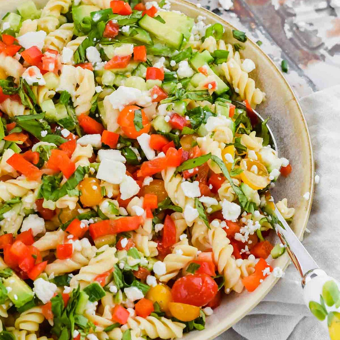 Chickpea Pasta Salad