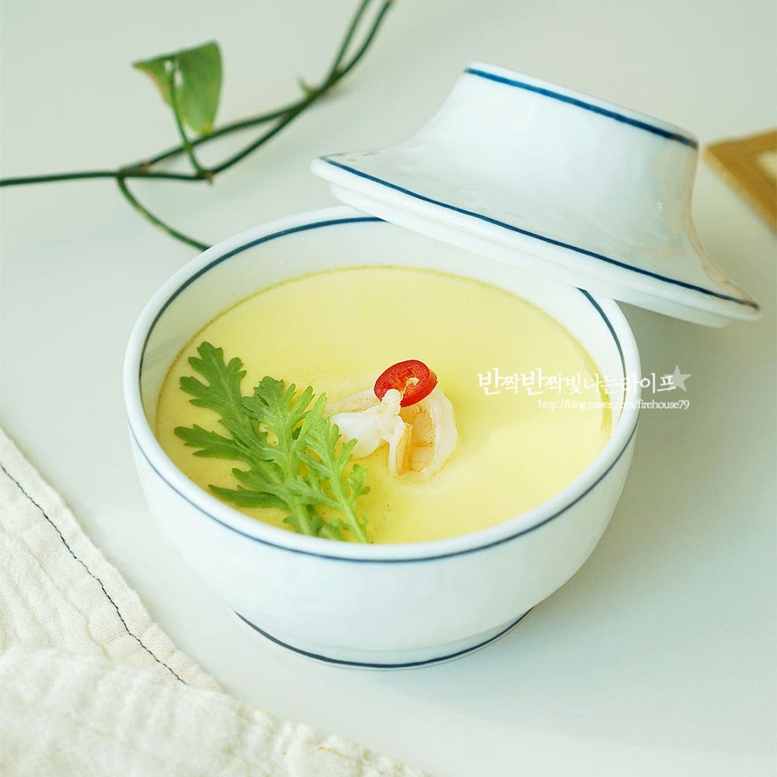 부드러운 계란찜 만들기 일본식 푸딩 계란찜 만드는법 차완무시