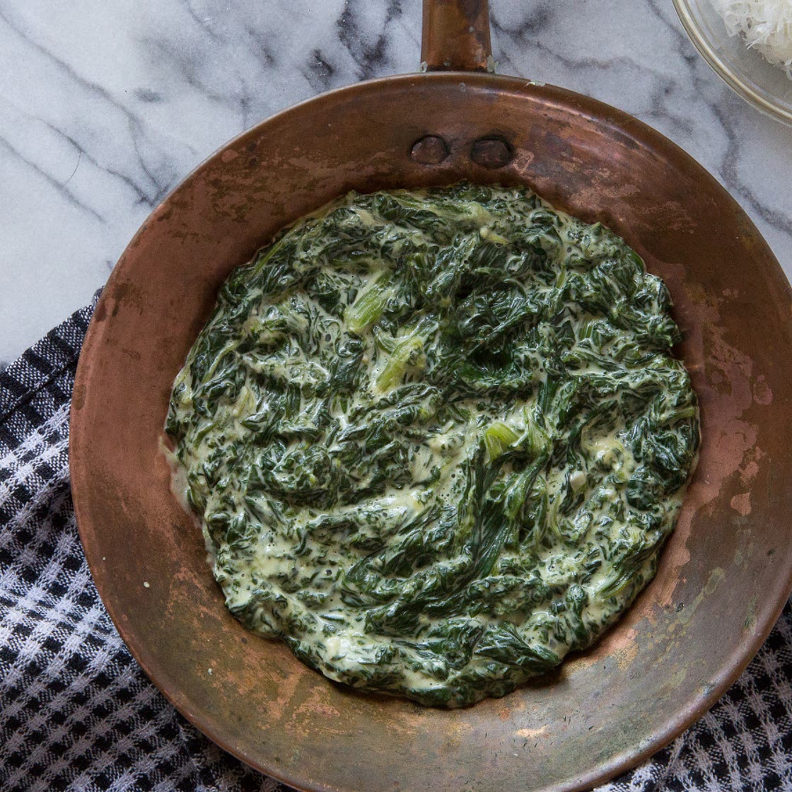 Easiest Creamed Spinach