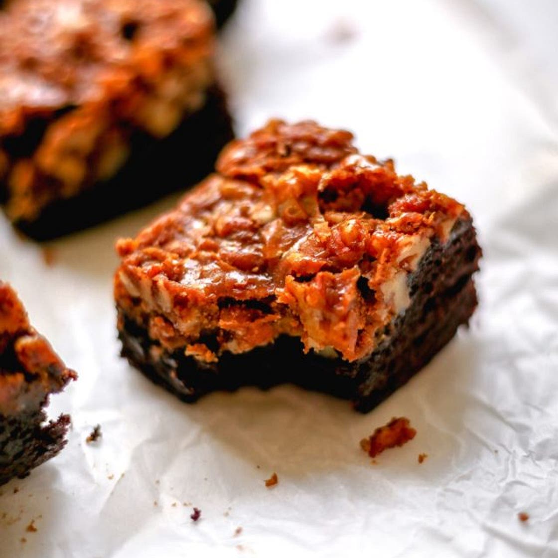 Deliciously Decadent Pecan Pie Brownies (in 30 minutes!)