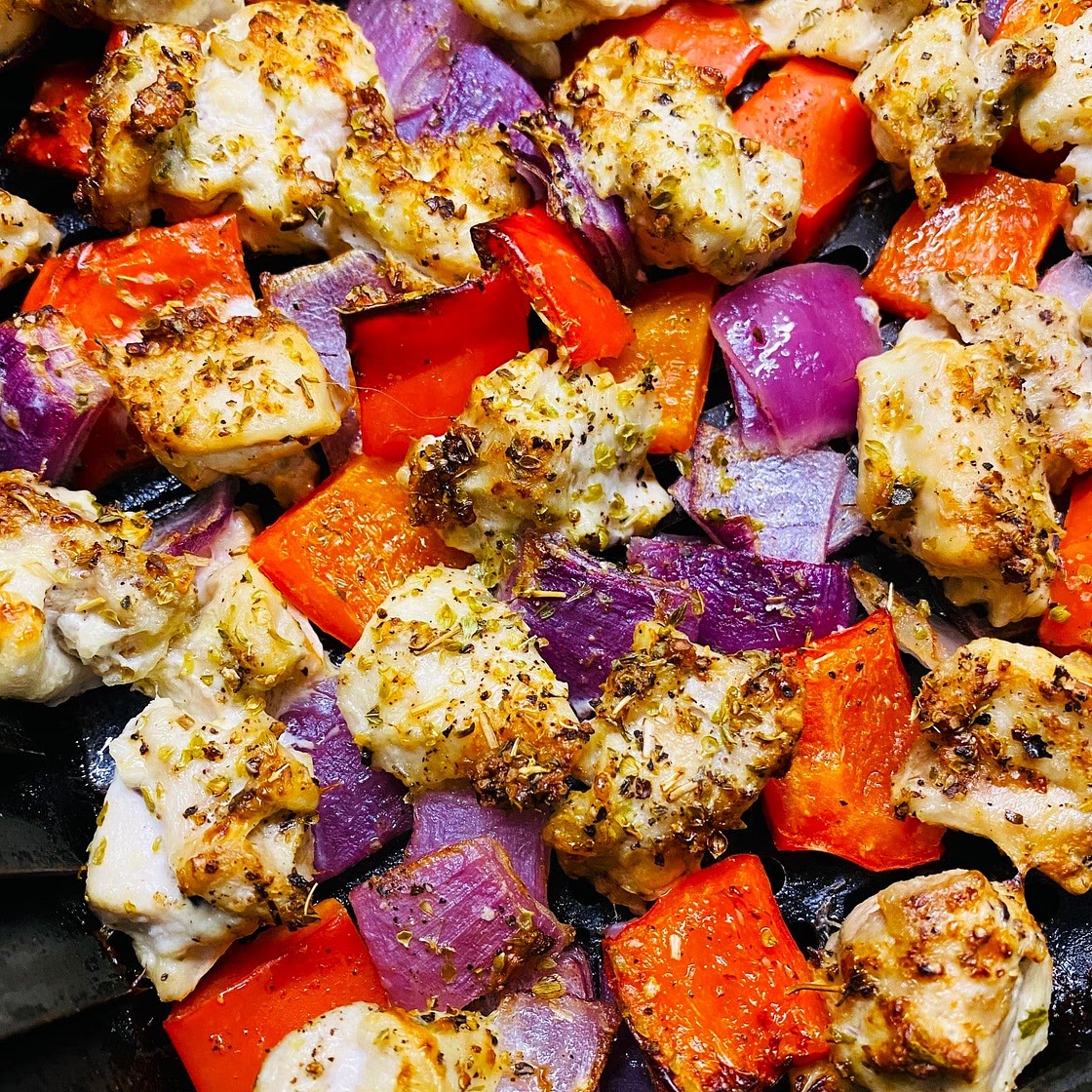 Air Fryer Greek Chicken