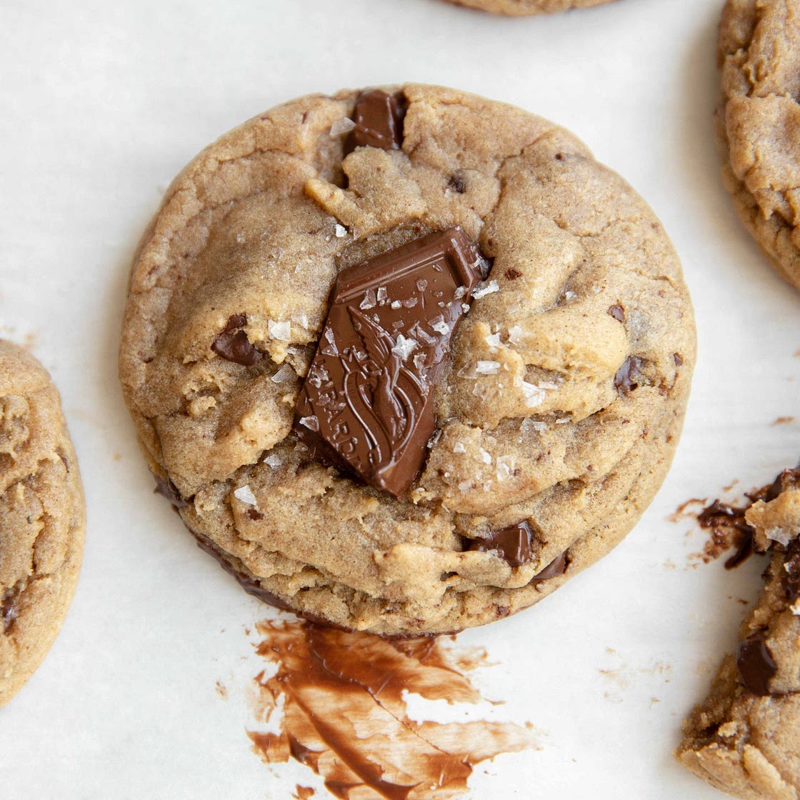 tahini chocolate chip cookies