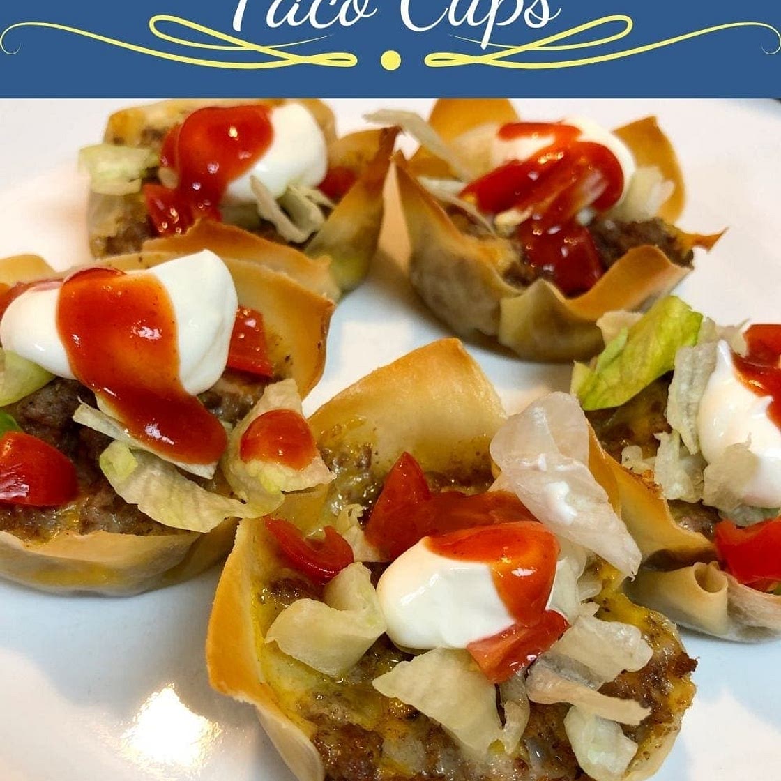 Wonton Taco Cups