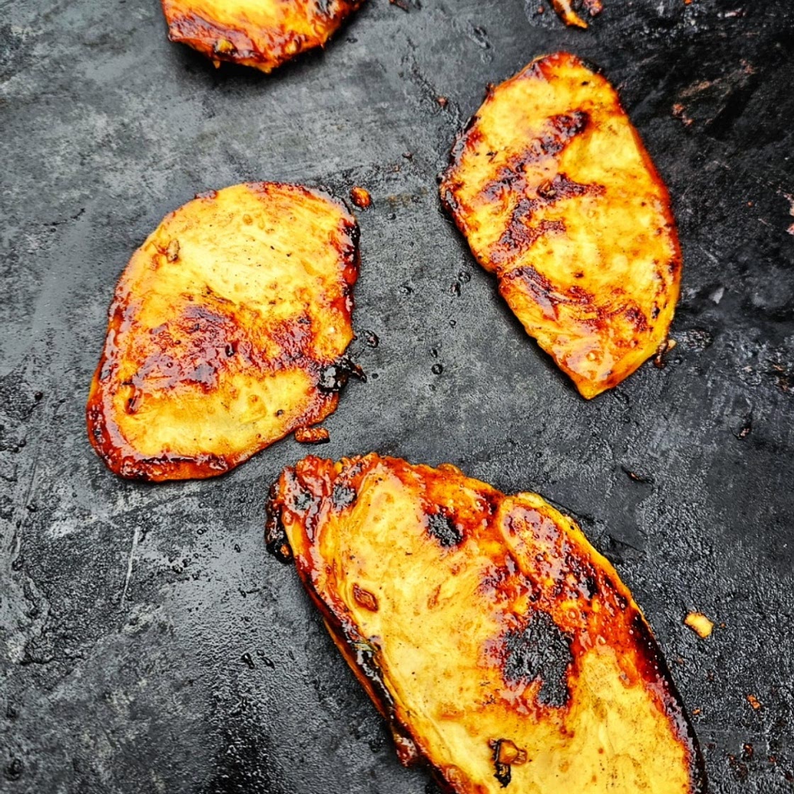 Blackstone Honey Mustard Chicken