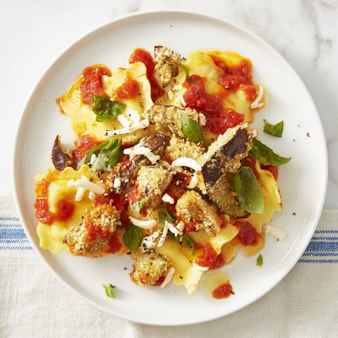 Speedy Eggplant Parmesan