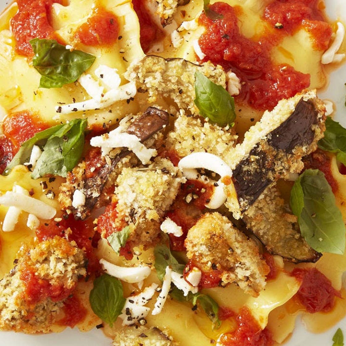 Speedy Eggplant Parmesan