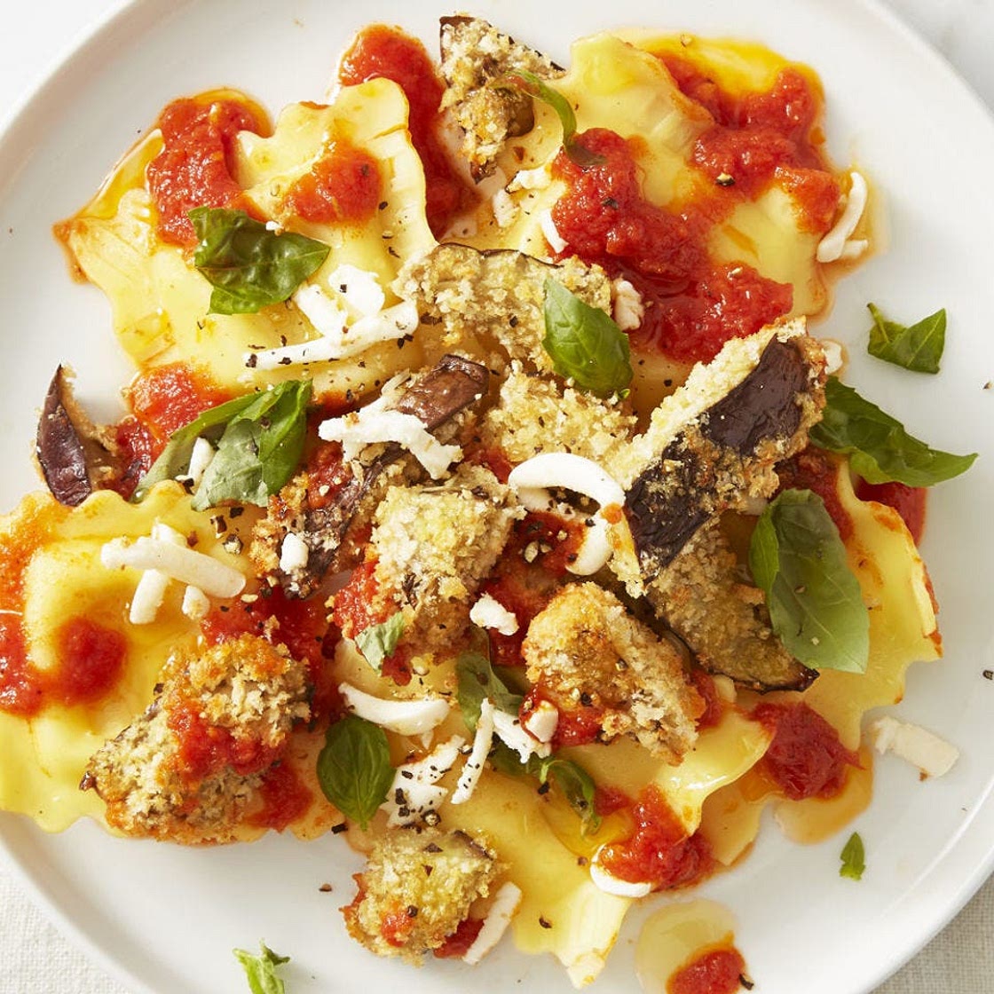 Speedy Eggplant Parmesan