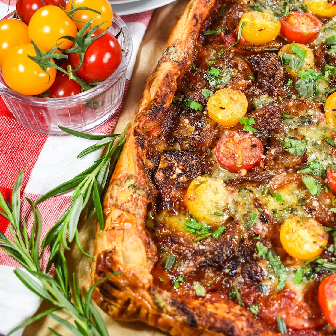 Rustic Tomato Tart