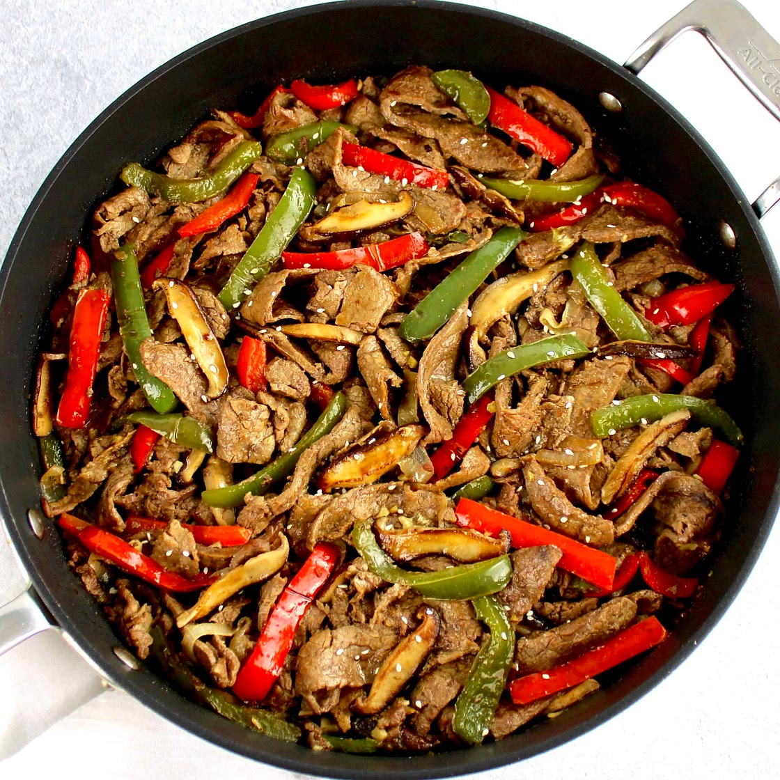 Keto Pepper Steak