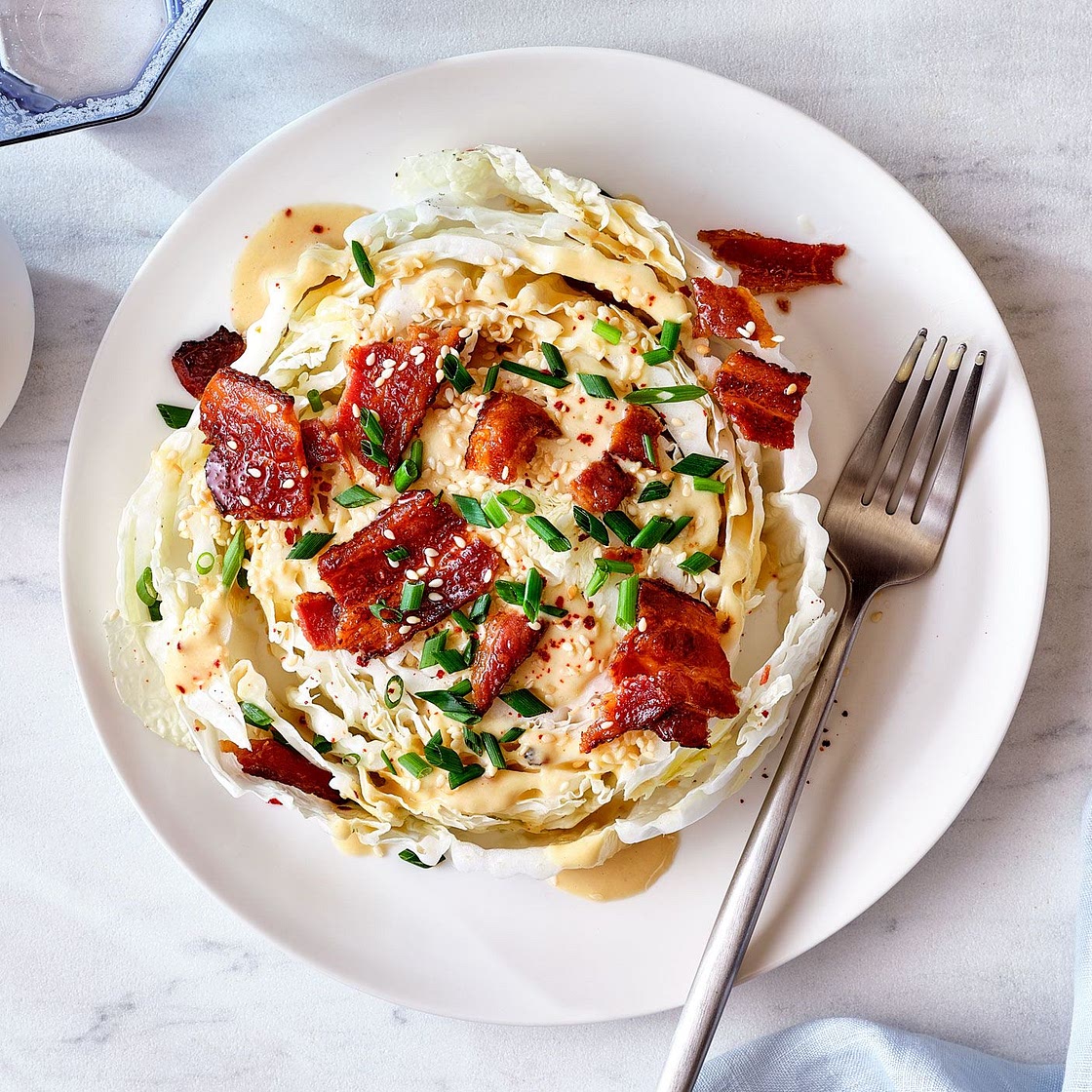 Napa Cabbage Wedge With Sesame Ranch