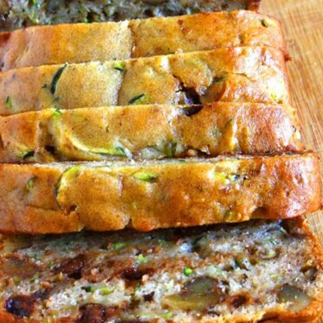 Banana Chocolate Chip Zucchini Bread