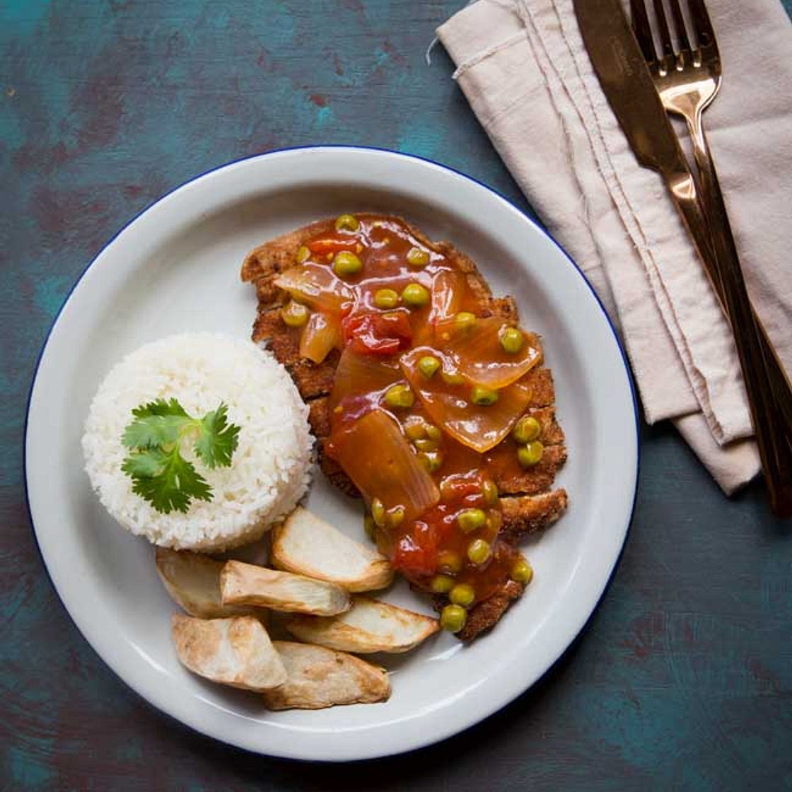 Easy Delicious Hainanese Pork Chop