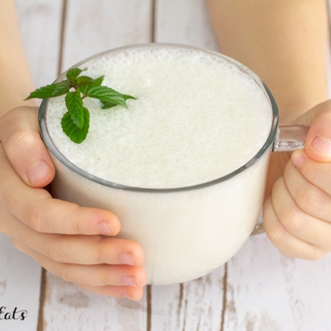 Peppermint White Hot Chocolate