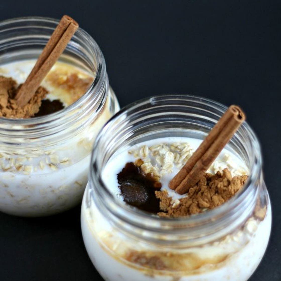 Maple and Brown Sugar Overnight Oats