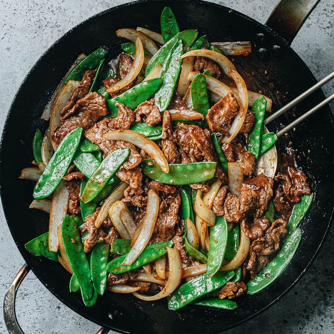 Beef with Snow Peas
