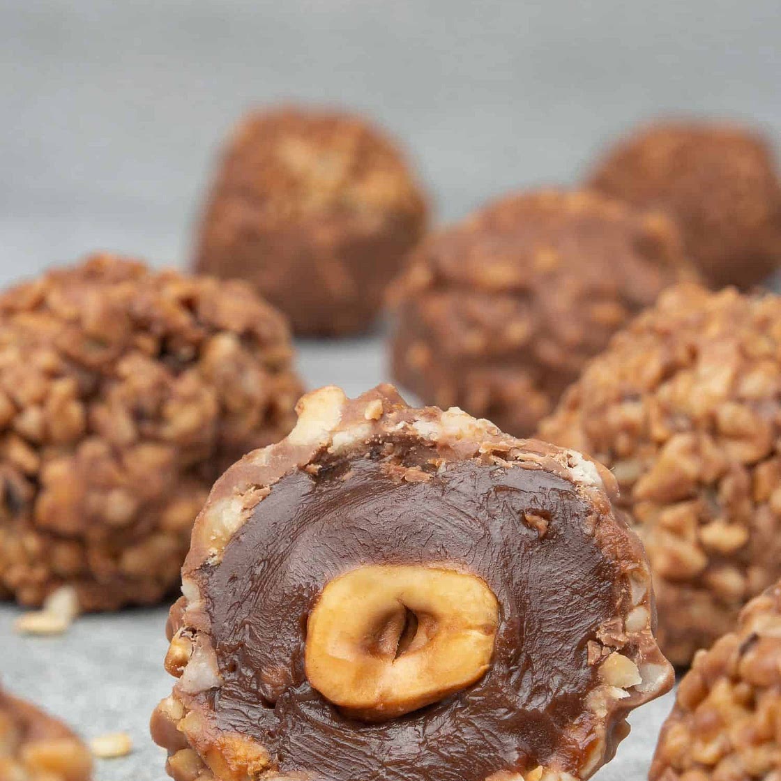 Homemade Ferrero Rocher recipe