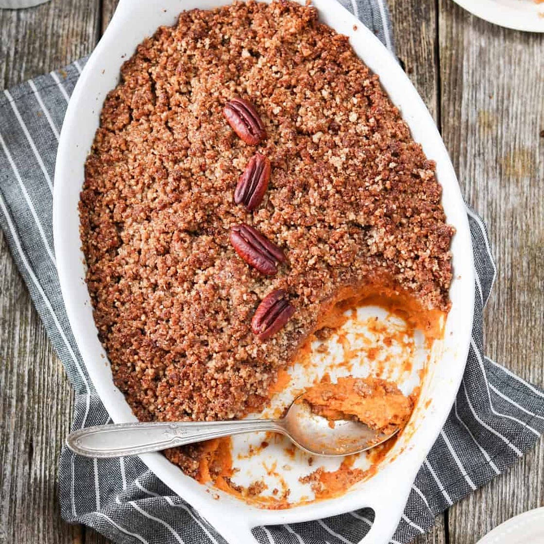 Vegan Sweet Potato Casserole