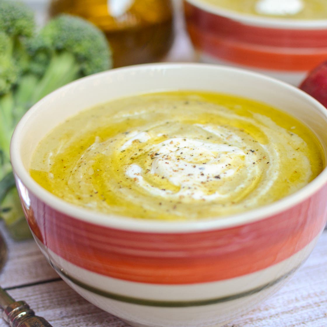 Easy Broccoli Apple Soup