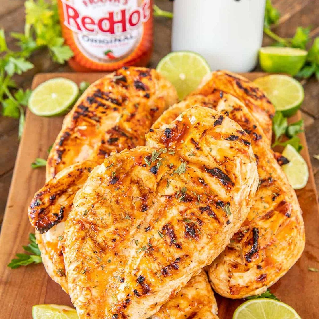 Buttermilk Hot Sauce Brined Chicken